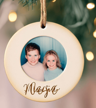 first christmas married ornament