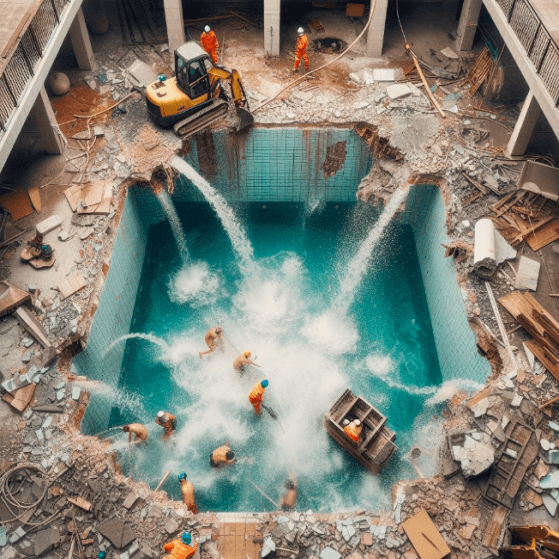 Swimming Pool Demolition