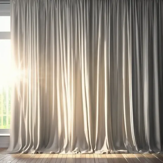 How to block light from top of curtains