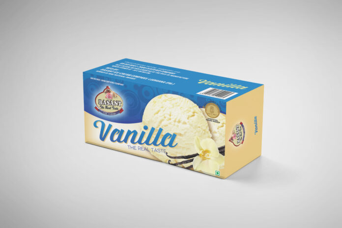 ice cream box packaging