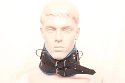 leather posture collars