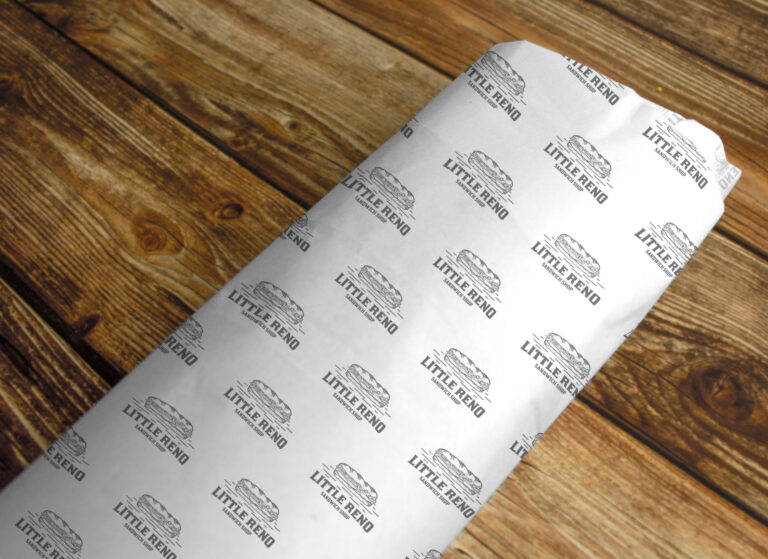 Custom Deli Paper Sheets Printed Food Wrapping Rolls